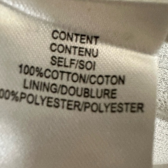 LADIES WHITE TO WITH BLACK POLKA DOTS - Picture 3 of 3